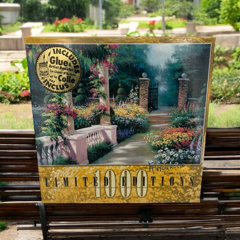 Egidio Antonaccio, AFTERNOON REFLECTIONS, 1000-pc jigsaw puzzle Incl Glue/artist